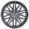 Set 4 17" Edge Street 352A Anthracite Wheels 17x7.5 5x4.5 5x120 40mm Rims