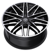 20" Edge Street 352MB Gloss Black Machined Face Wheel 20x8.5 5x112 5x4.5 40mm Rim