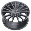 18" Edge Street 353A Anthracite Wheel 18x8 5x4.25 (5x108) 5x4.5 (5x114.3) 40mm Rim