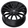 Set 4 20" Edge Street 353B Gloss Black Wheels 20x8.5 5x112 5x4.5 40mm Rims