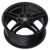 Set 4 18" Edge Street 354B Gloss Black Wheels 18x8 5x112 5x4.5 (5x114.3) 40mm Rims