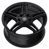 18" Edge Street 354B Gloss Black Wheel 18x8 5x4.25 (5x108) 5x4.5 (5x114.3) 40mm Rim