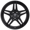 20" Edge Street 354B Gloss Black Wheel 20x8.5 5x4.25 (5x108) 5x4.5 40mm Rim