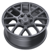 20" Edge Street 356A Anthracite Wheel 20x8.5 5x100 5x4.5 (5x114.3) 40mm Rim