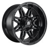 Set 4 20" Fuel D625 Hostage 20x9 5x5.5 5x150 20mm Gloss Black Wheels Truck Rims