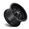 Set 4 20" Fuel D625 Hostage 20x9 5x5.5 5x150 20mm Gloss Black Wheels Truck Rims
