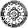 22" Edge Off Road 305C Chrome Plated Wheel 22x10 8x180 -19mm Lifted Truck Rim