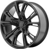 Performance Replicas PR137 17x8 5x5.0 Gloss Black Wheel 17" 34mm Rim