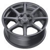 Set 4 17" Edge Street 357A 17x7.5 5x112 5x4.5 40mm Anthracite Wheels Car SUV Rims