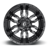 Set 4 Fuel D595 Sledge 18x9 6x135 6x5.5 Gloss Black Milled Truck Wheels 18" 1mm