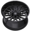 Set 4 18" Edge Off Road 305BM 18x9 6x135 6x5.5 18mm Gloss Black Milled Wheels