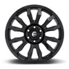 Set 4 20" Fuel D675 Blitz 20x9 6x135 1mm Gloss Black Wheels For Ford Lincoln Rim Offroad Truck SUV Rims