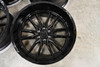 Set 4 Fuel D679 Rebel 20x9 6x135 Matte Black Wheels 20" 1mm Offroad SUV Rims