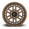Set 4 17" Fuel D669 Nitro 17x9 6x5.5 Matte Bronze Wheels 1mm Truck Suv Rims