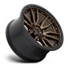 Set 4 Fuel D681 Rebel 18x9 6x5.5 Matte Bronze Black Bead Ring SUV Rims 18" 1mm
