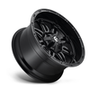 Set 4 18" Fuel D625 Hostage 18x9 6x135 6x5.5 -12mm Gloss Black Wheels Truck Rims