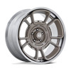 Set 4 20" US Mag UC147 Flagstaff Pewter W/ Chrome Lip 20x10 Wheels 5x5 6mm Rims Classic Truck SUV Wheels