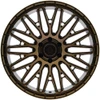Set 4 22" Arena A118 Karma 22x10 5x5 (5x127) -18mm Smoked Bronze Truck Wheels