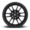 Set 4 22" Fuel D679 Rebel 22x12 8x6.5 -44mm Matte Black Wheels Offroad Rims