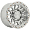 Set 4 18" Arena A119 Boost 18x9 8x170 20mm Gloss Silver Machined Truck Wheels