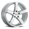 15" Petrol P3B 15x6.5 5x100 Gloss Silver Wheel 38mm Rim