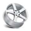 15" Petrol P3B 15x6.5 5x100 Gloss Silver Wheel 38mm Rim