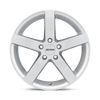 15" Petrol P3B 15x6.5 5x100 Gloss Silver Wheel 38mm Rim