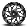 Set 4 Fuel D741 Runner 20x10 5x5.5 Gloss Black Milled Wheels 20" -18mm Rims