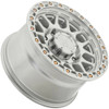 17" Arena A119 Boost 17x9 8x6.5 (8x165.1) 0mm Gloss Silver Machined Truck Wheel Rim