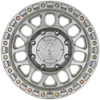 Set 4 17" Arena A119 Boost 17x9 8x170 0mm Gloss Silver Machined Offroad Wheels