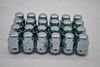 Set 24 12mm x 1.5 Ball Seat Zinc 3/4" Hex Lug Nuts for Honda Wheels M12-1.5
