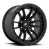 Set 4 Fuel D679 Rebel 20x9 5x5.5 Matte Black Wheels 20" 1mm Rims
