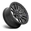 Set 4 17" Fuel D680 Rebel 17x9 6x135 Gunmetal Black Bead Ring Truck SUV Rims 1mm Offroad Wheels