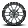 Set 4 Fuel D680 Rebel 18x9 6x120 Gun Metal Black Bead Ring Wheels 18" 1mm