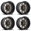 Set 4 22" Fuel D762 Clash 22x12 8x6.5 Matte Black Double Tint Wheels -44mm Rims Set 4 22" Fuel D762 Clash 22x12 8x6.5 Matte Black Double Tint Wheels -44mm Rims