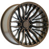 20" Arena A122 Phantom 20x10 6x5.5 -18mm Smoked Bronze Wheel Truck SUV Rim