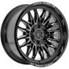 20" Arena A126 Javelin 20x10 5x5 (5x127) -18mm Gloss Black Milled Offroad Wheel Lifted Truck Rim