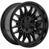 20" Arena A126 Javelin 20x9 6x135 0mm Gloss Black Wheel Offroad Truck SUV Rim