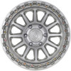 17" Arena A128 Enduro 17x9 6x5.5 (6x139.7) 0mm Gloss Silver Machined Wheel Rim