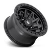 Set 4 18" Fuel D694 Covert 18x9 5x5 -12mm Wheels Matte Black For Jeep Truck Rims