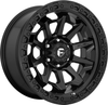 Set 4 18" Fuel D694 Covert 18x9 5x5 -12mm Wheels Matte Black For Jeep Truck Rims
