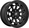 Set 4 18" Fuel D694 Covert 18x9 5x5 -12mm Wheels Matte Black For Jeep Truck Rims