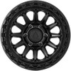 Set 4 17" Arena A128 Enduro 17x9 6x135 0mm Gloss Black Wheel Truck SUV Rims