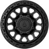 Set 4 17" Arena A128 Enduro 17x9 8x180 0mm Gloss Black Wheels Offroad Truck Rims