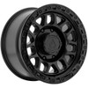 Set 4 17" Arena A128 Enduro 17x9 8x170 0mm Gloss Black Wheel Offroad Truck Rims