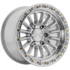 17" Arena A130 Podium 17x9 6x135 0mm Gloss Silver Machined Wheel Truck SUV Rim