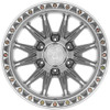 Set 4 17" Arena A132 Blitz 17x9 6x5.5 0mm Gloss Silver Machined Wheels Truck Rims Offroad SUV