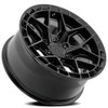 20" Arena A133 Rampage 20x9 6x5.5 (6x139.7) 0mm Gloss Black Wheel Truck SUV Rim Offroad