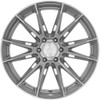 22" Arena A138 Lusso 22x9.5 6x5.5 (6x139.7) 25mm Gloss Silver Brushed Wheel Rim Offroad Truck SUV