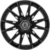 24" Arena A138 Lusso 24x10 6x5.5 (6x139.7) 3mm Gloss Black Wheel Truck SUV Rim
